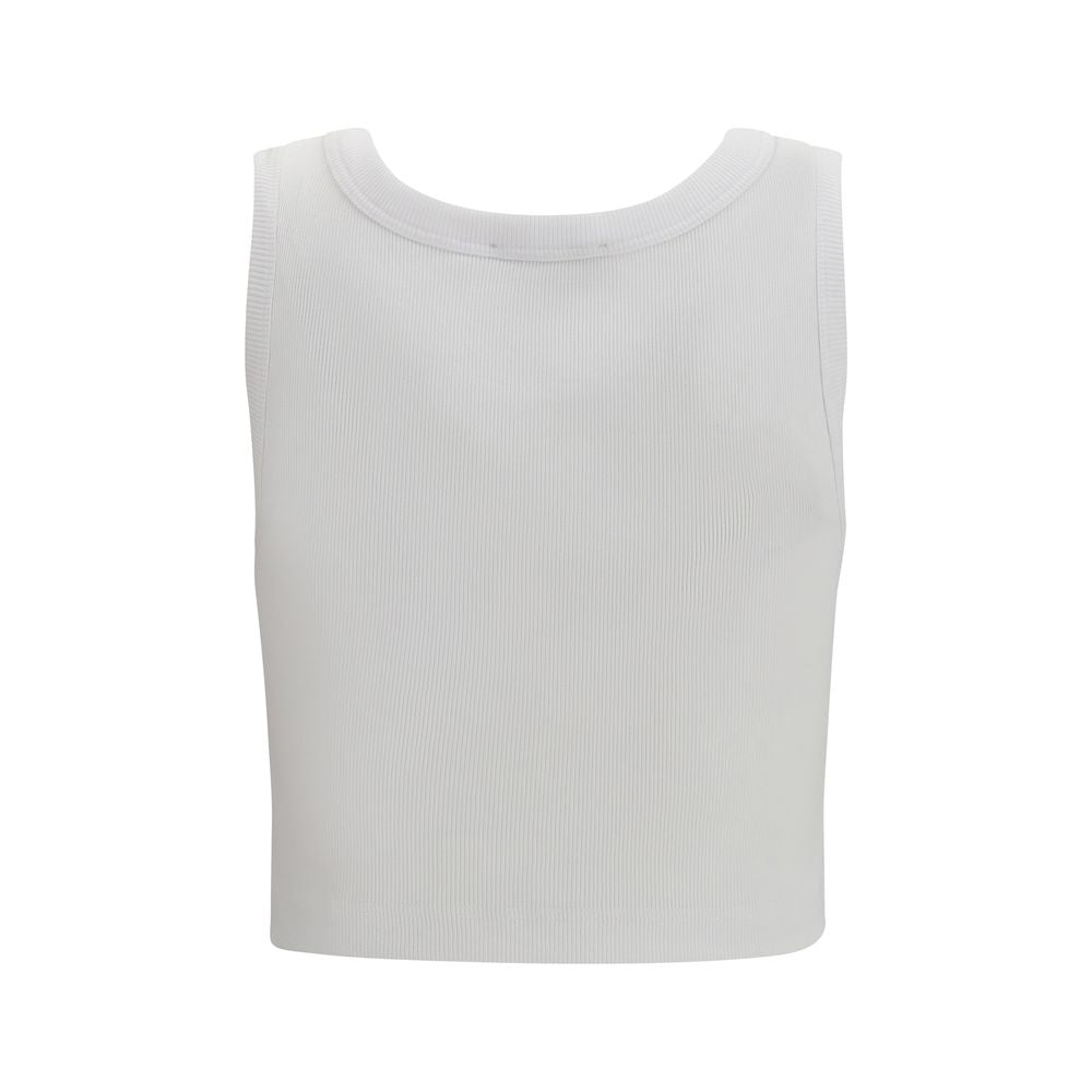 White Cotton Tank Tops
