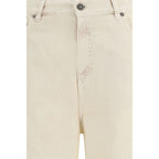 Bicolor Cotton Relaxed Fit Jeans