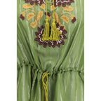 Bicolor Silk Pattern Shirt