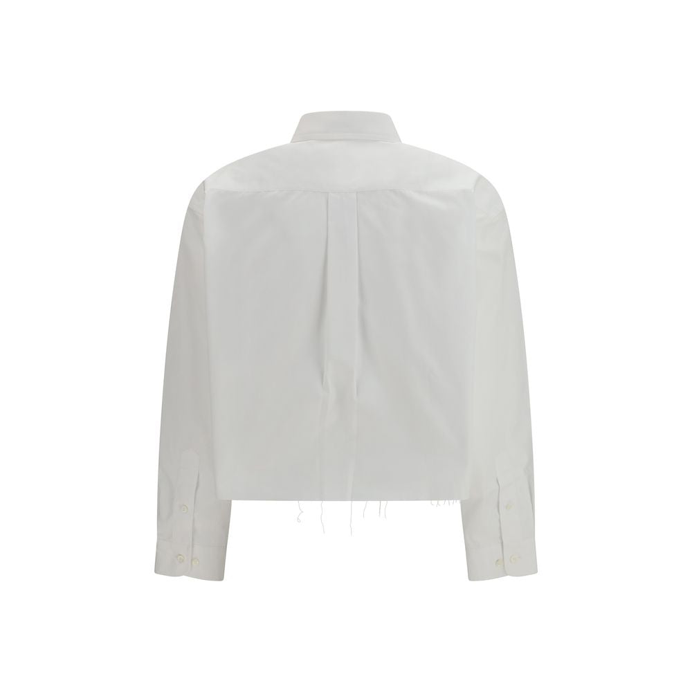 White Cotton Dress Shirt