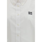 White Cotton Dress Shirt