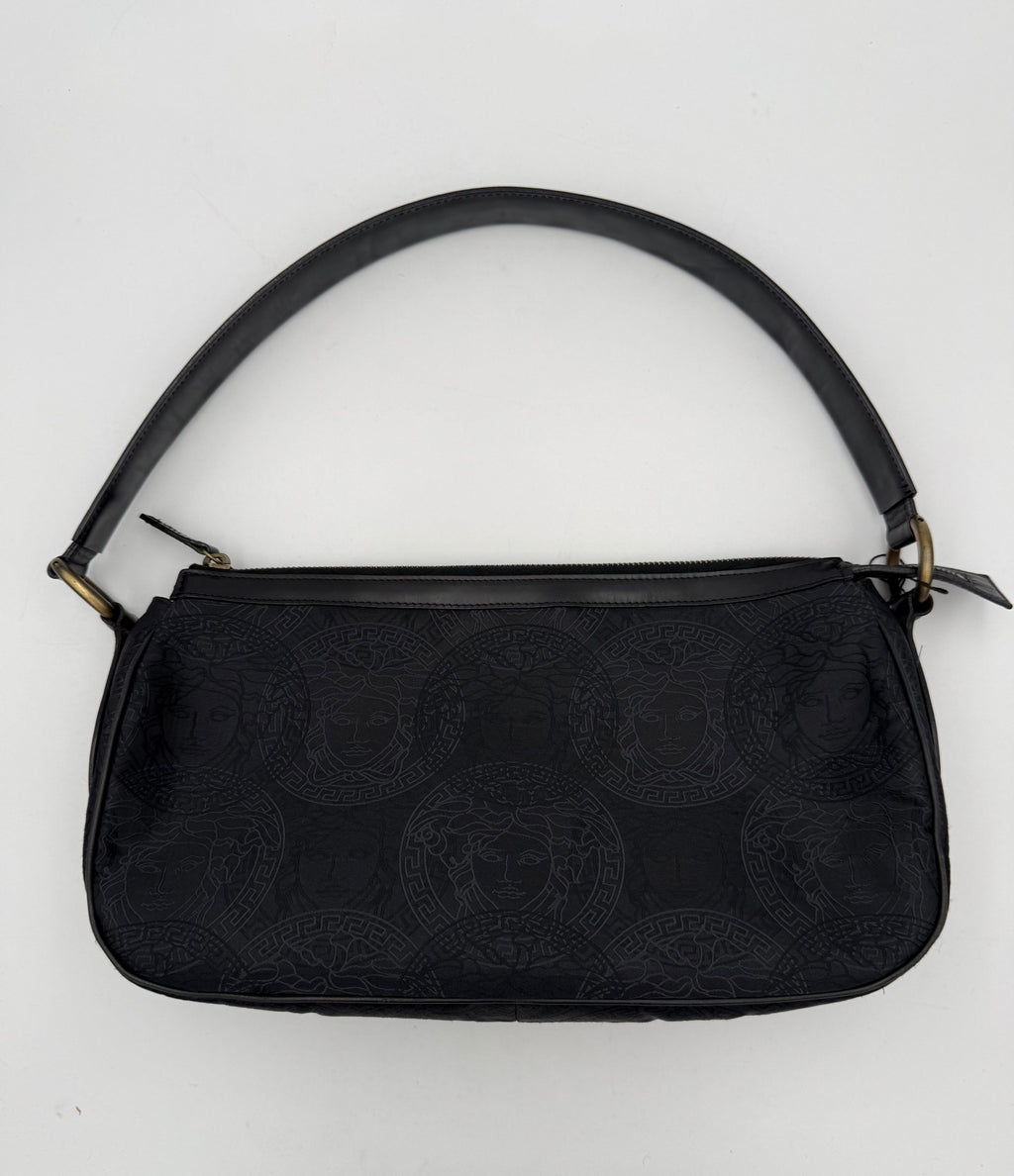 VERSACE Medusa Jacquard Shoulder Bag