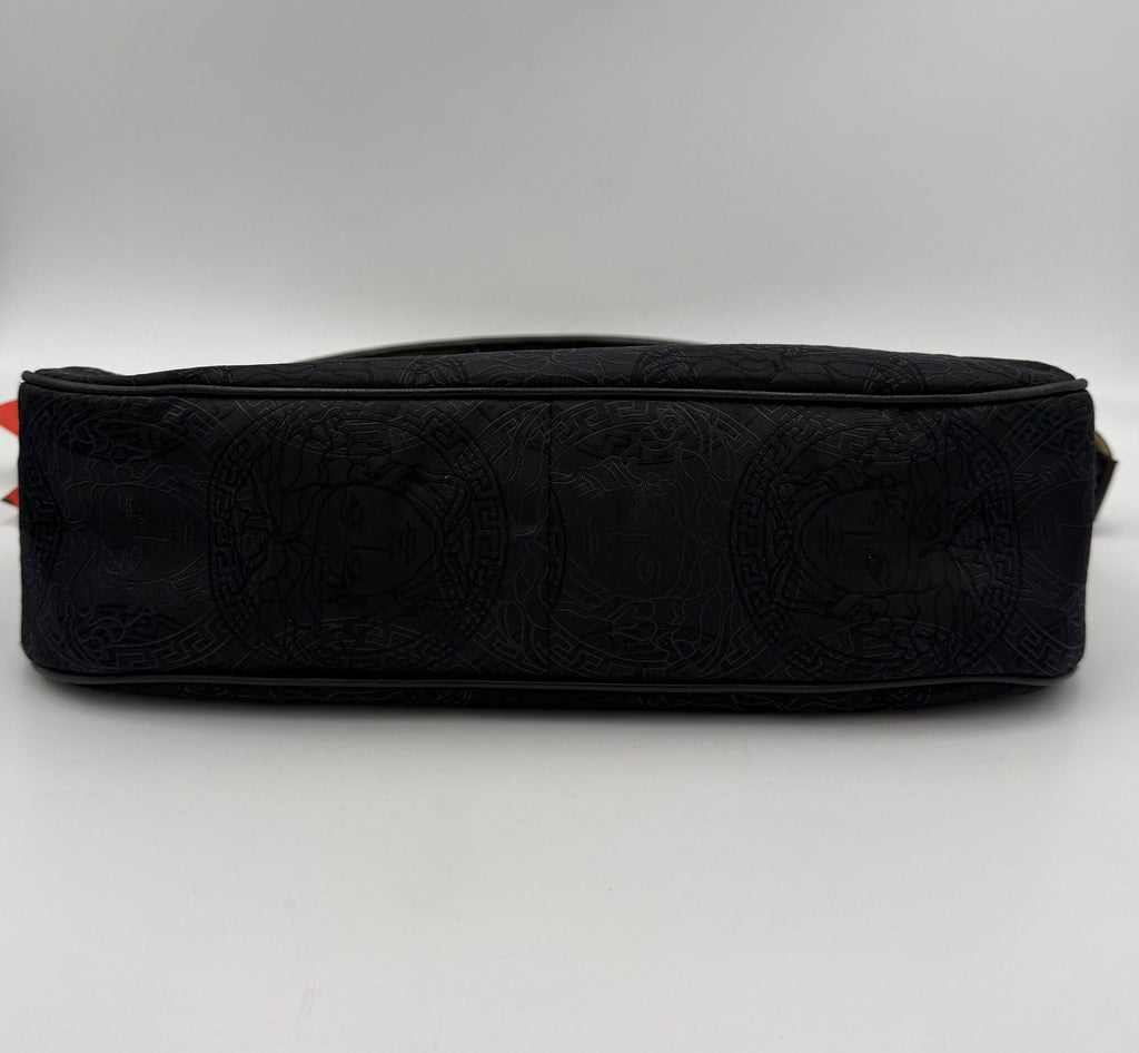 VERSACE Medusa Jacquard Shoulder Bag