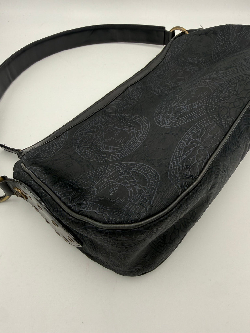 VERSACE Medusa Jacquard Shoulder Bag