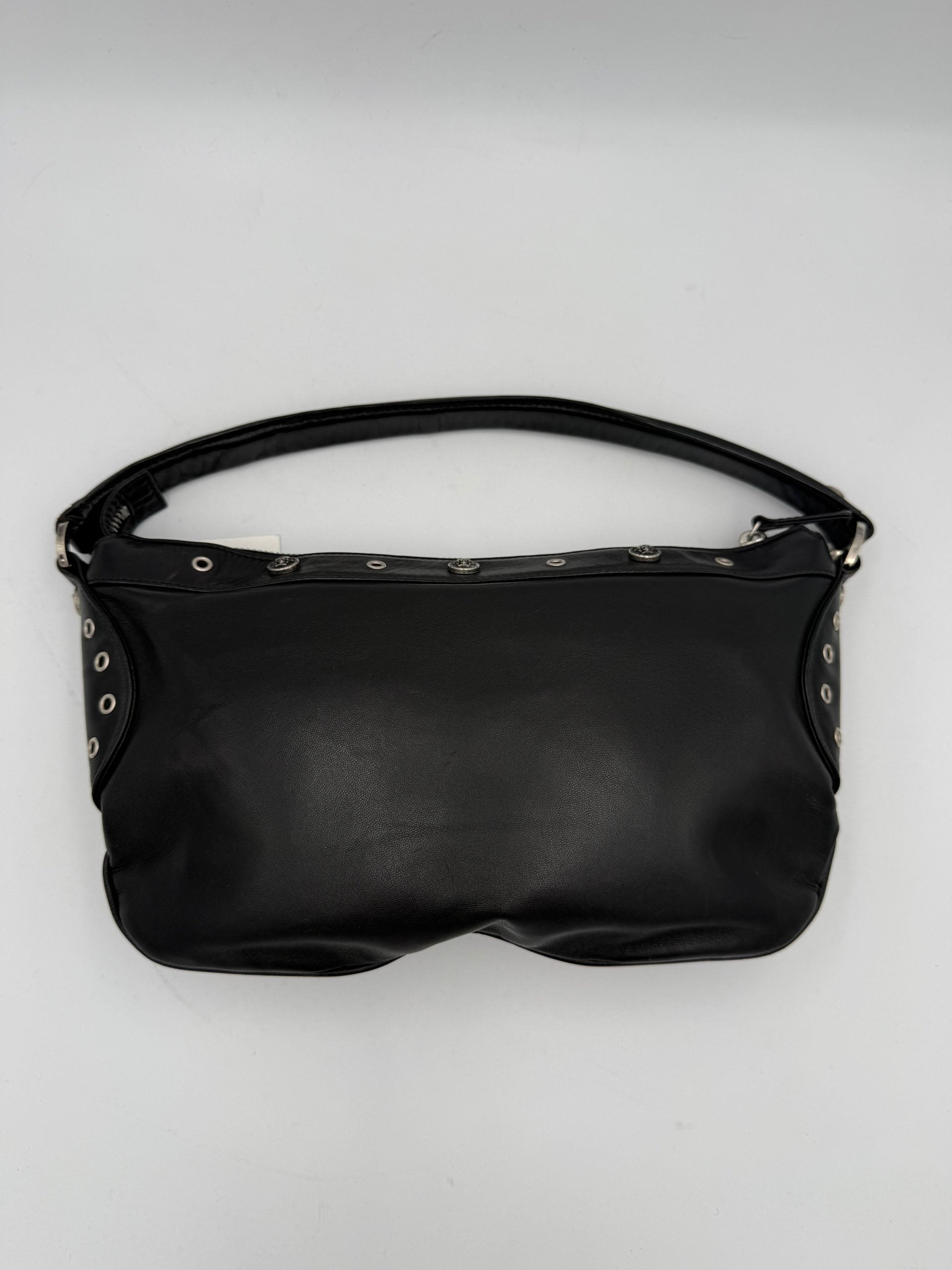 VERSACE Shoulder Bag in Studded Leather