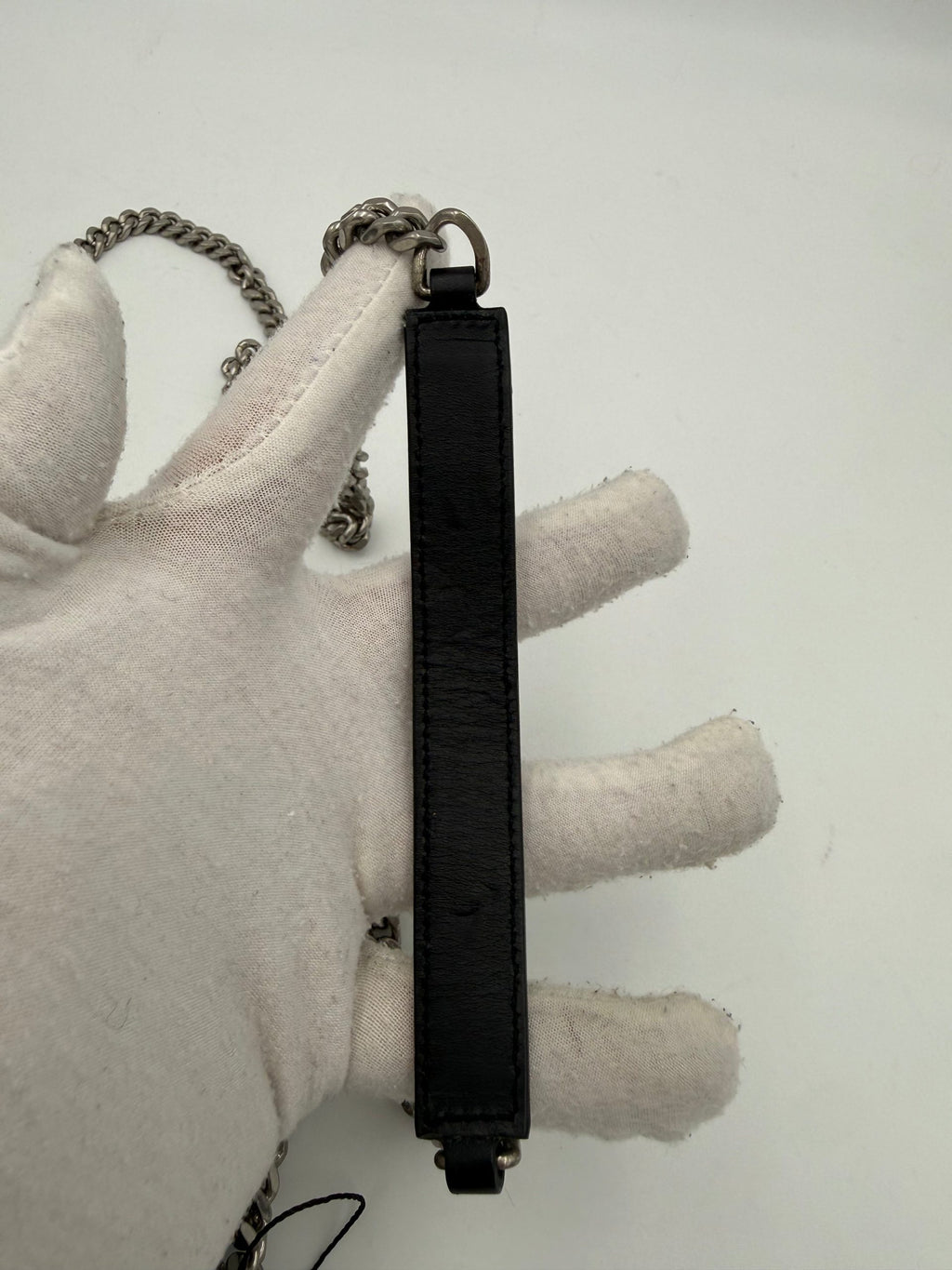 SAINT LAURENT MINI COLLEGE Lip Stick Handbag