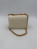VALENTINO GARAVANI MINIBAG MONOSTUD White Handbag