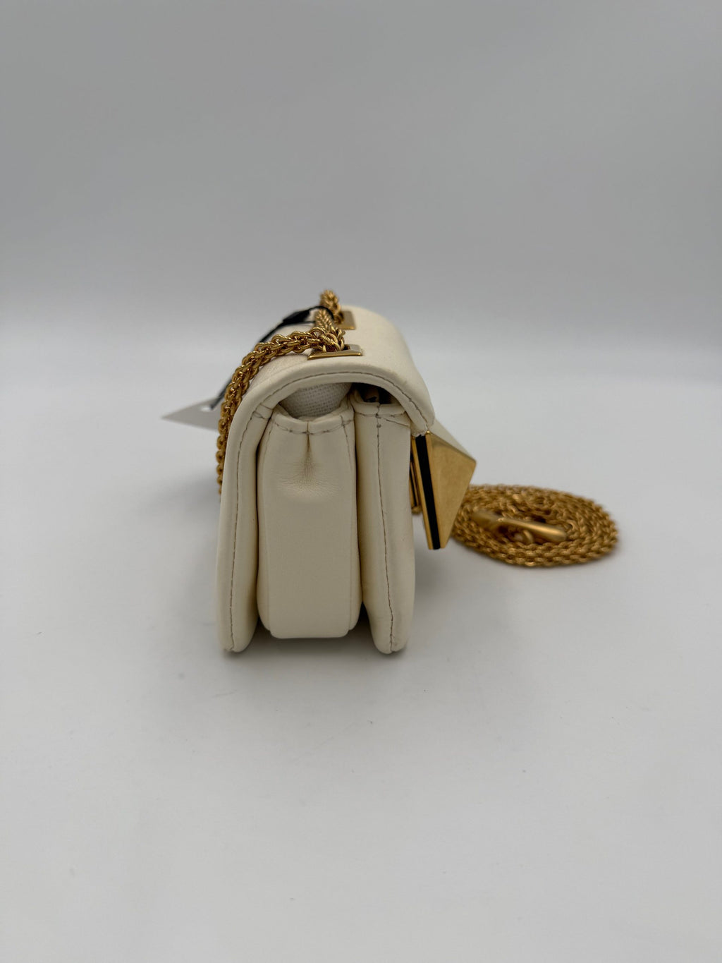 VALENTINO GARAVANI MINIBAG MONOSTUD White Handbag