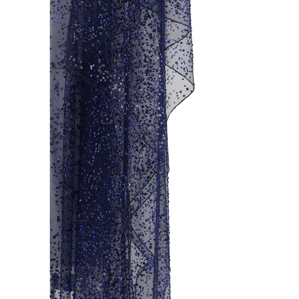 Blue Polyamide Jackets And Coat