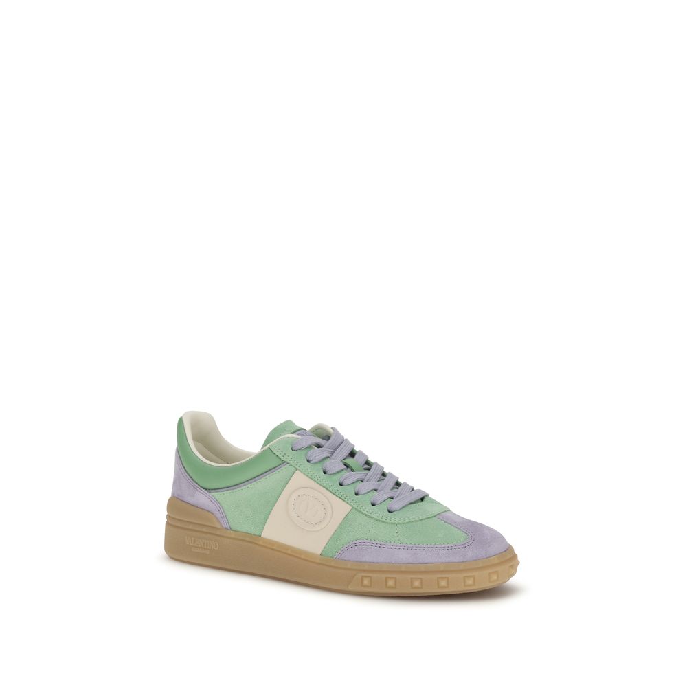 Multicolor Calf Leather Bos Taurus Low Top Sneakers