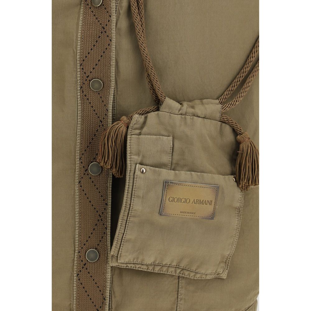 Bicolor Copper Denim Jacket