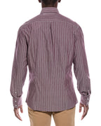 Bicolor Cotton Pattern Shirt