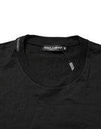 Black Crew Neck Sleeveless Tank Top T-shirt