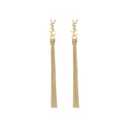 Gold Brass Earrings