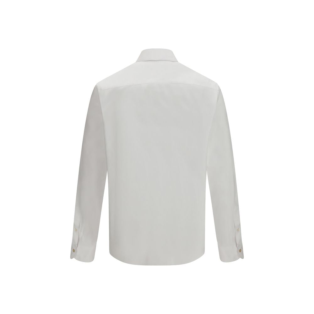 White Cotton Dress Shirt