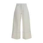 White Cotton Jeans Denim