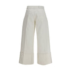 White Cotton Jeans Denim