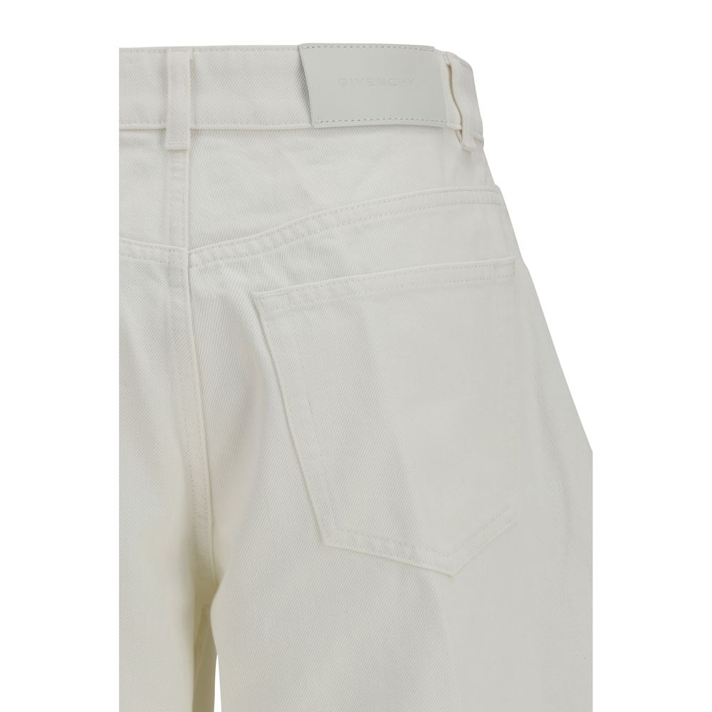 White Cotton Jeans Denim