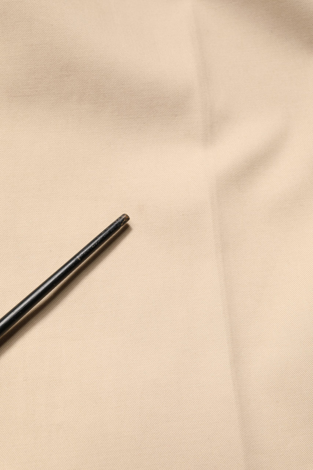 Beige Cotton Straight Men Dress Trouser Pants