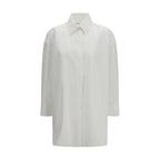 White Cotton Dress Shirt