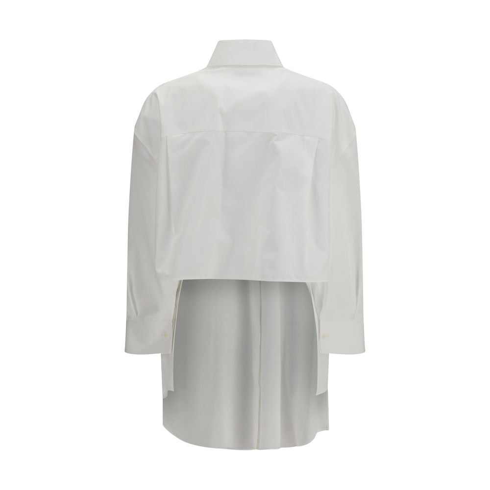 White Cotton Dress Shirt