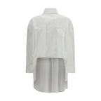 White Cotton Dress Shirt