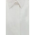 White Cotton Dress Shirt