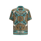 Multicolor Silk Pattern Shirt