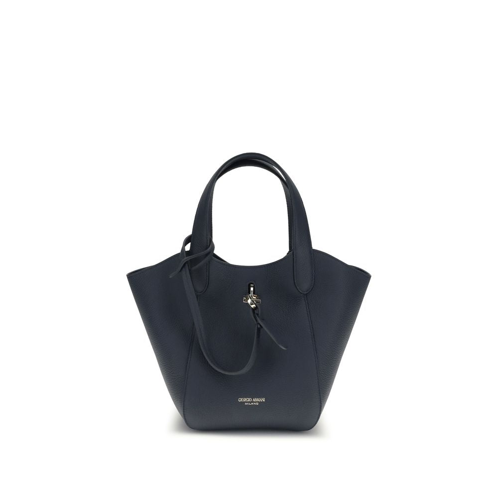 Blue Calf Leather Bos Taurus Handbag