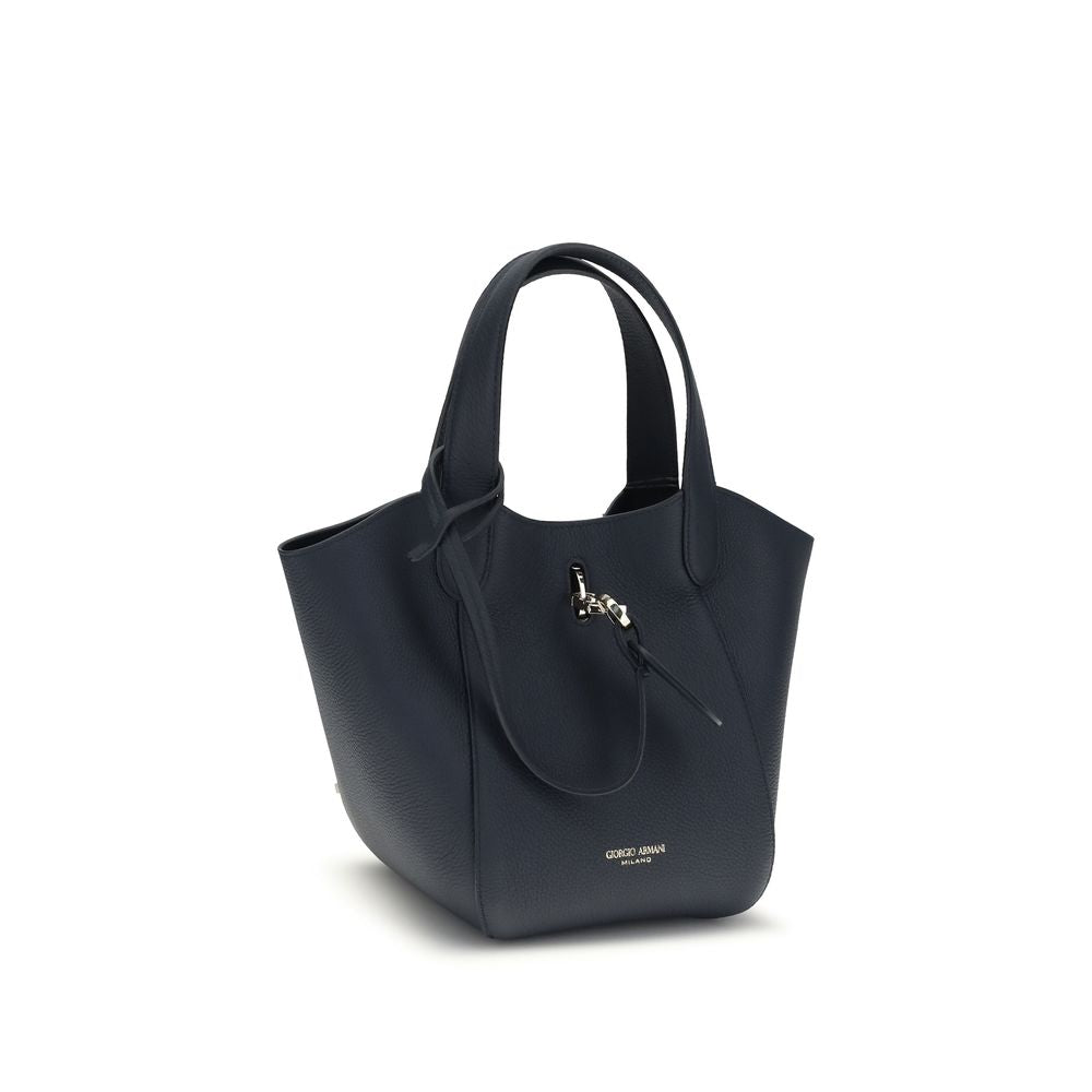 Blue Calf Leather Bos Taurus Handbag