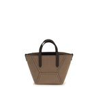 Beige Cotton Handbag