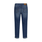 Blue Cotton Relaxed Fit Jeans