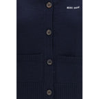 Blue Cashmere Sleeveles Sweater