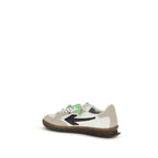 Multicolor Calf Leather Bos Taurus Low Top Sneakers