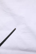 White Mid Waist Skinny Chino Casual Trouser Pants