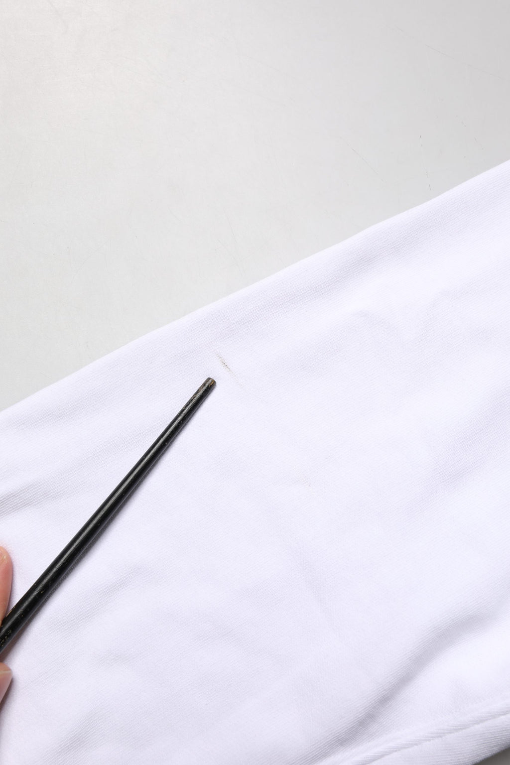 White Cotton Crew Neck Sweatshirt Sweater