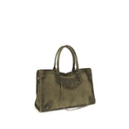 Bicolor Calf Leather Bos Taurus Shoulder Bag