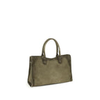 Bicolor Calf Leather Bos Taurus Shoulder Bag