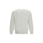 White Cotton Sweatshirt