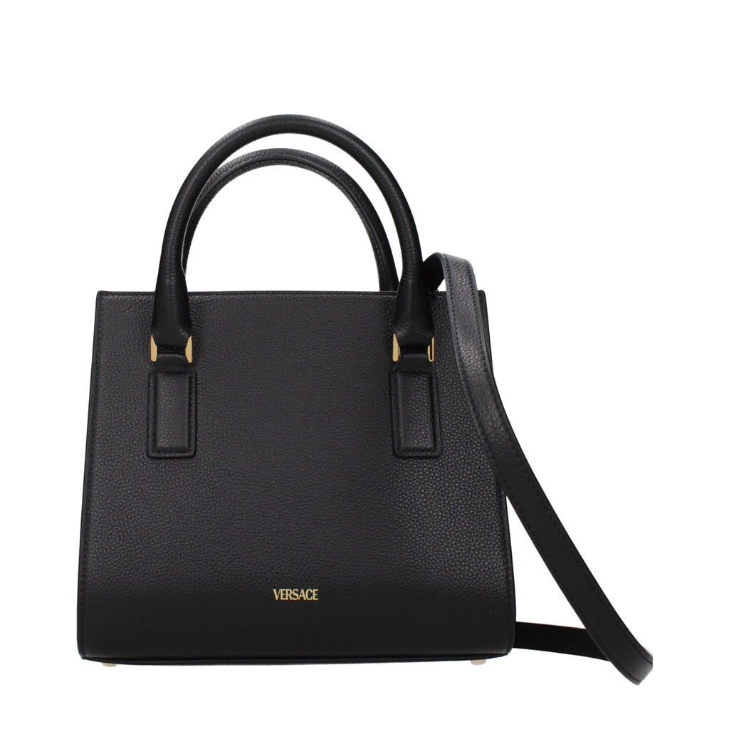 Black Leather Handbag