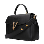 Black Leather Handbag