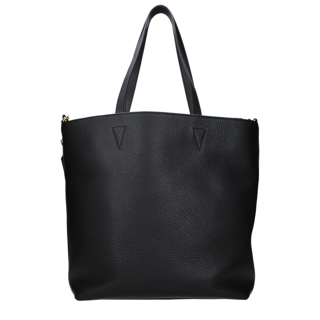 Black Leather Shoulder Bag