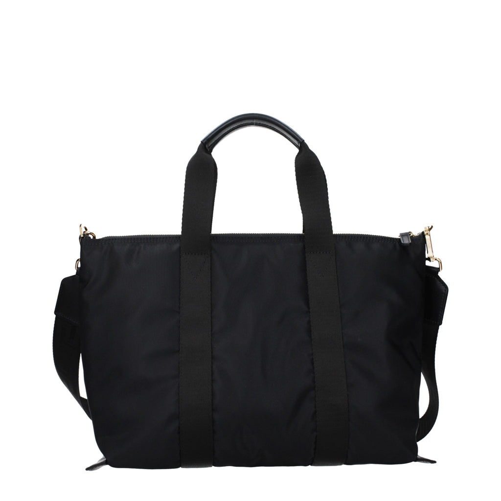 Black Nylon Handbag