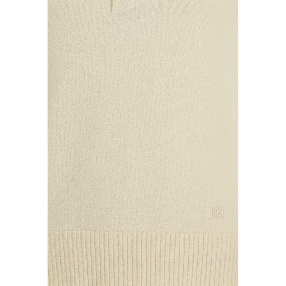 Beige Cotton Polo Shirt