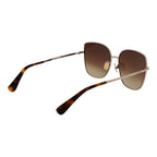 Rose Gold Metal Sunglasses