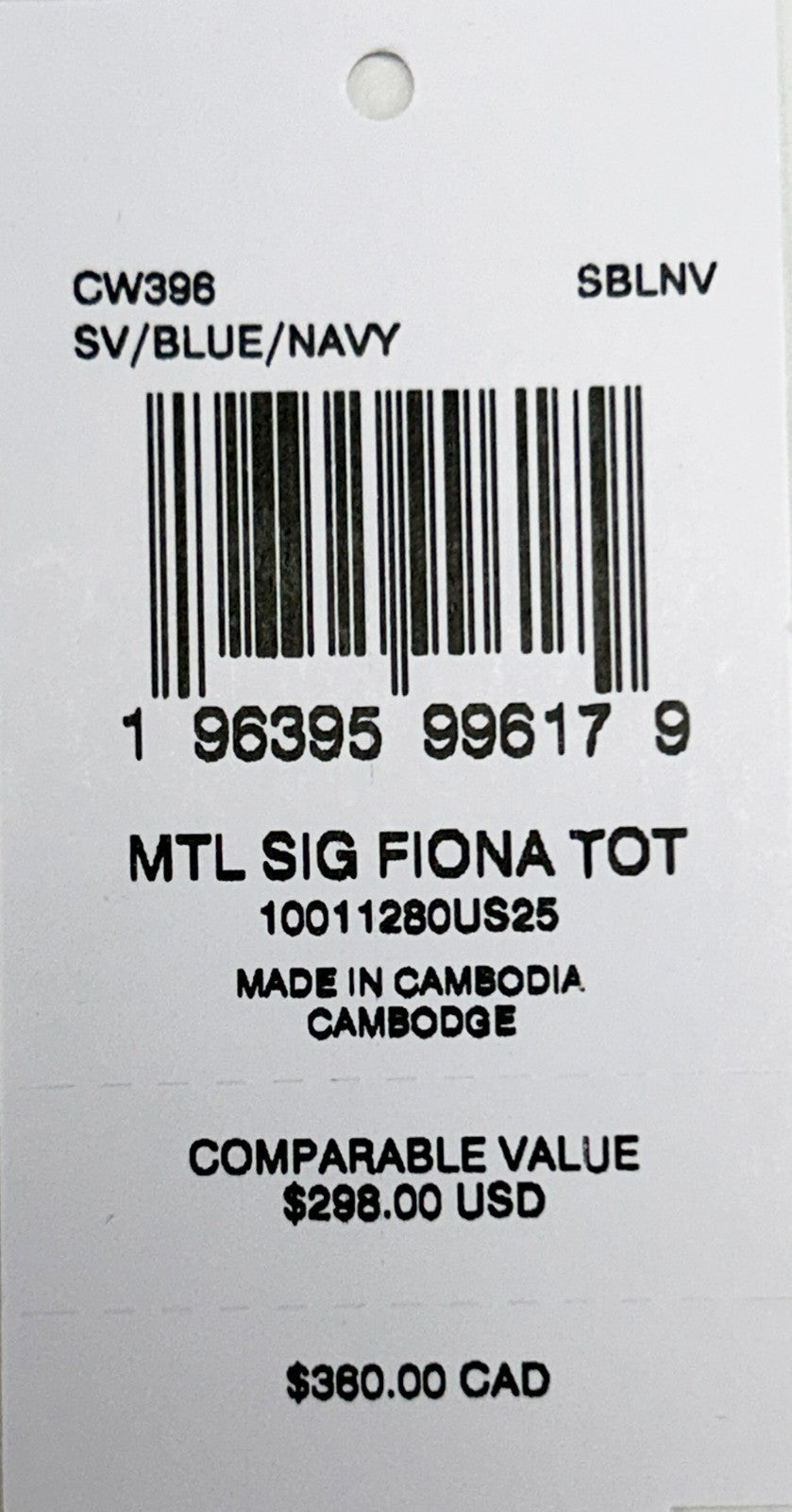 Coach Signature Fiona Zip Tote Bag