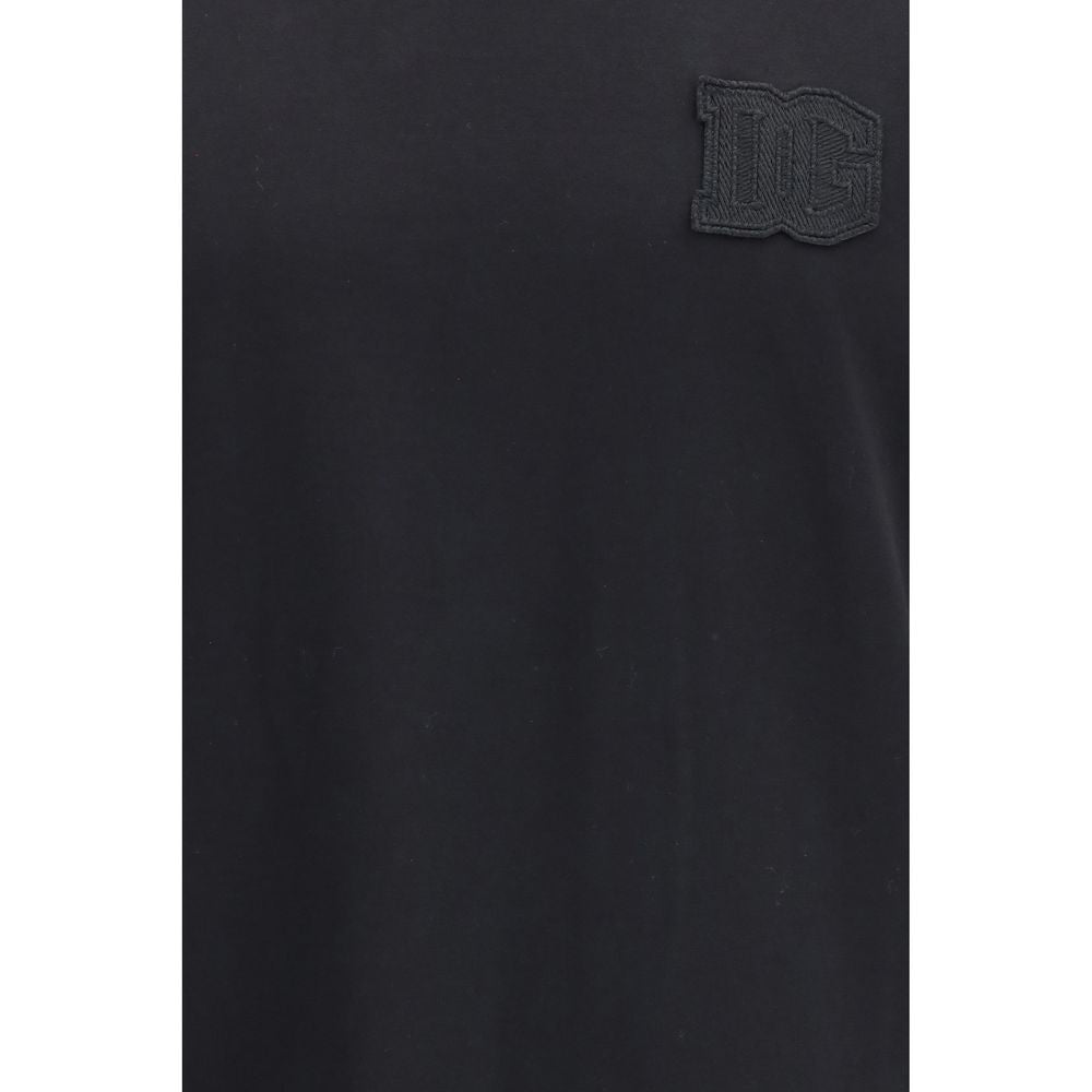 Black Cotton T-Shirt