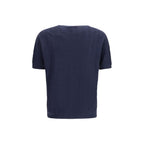 Blue Silk Sweatshirt