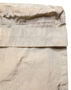 Brown Nylon Drawstring Swim Shorts Swimwear