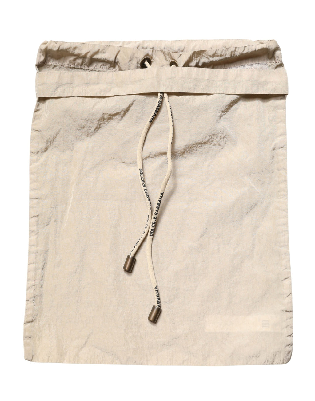 Brown Nylon Drawstring Swim Shorts Swimwear